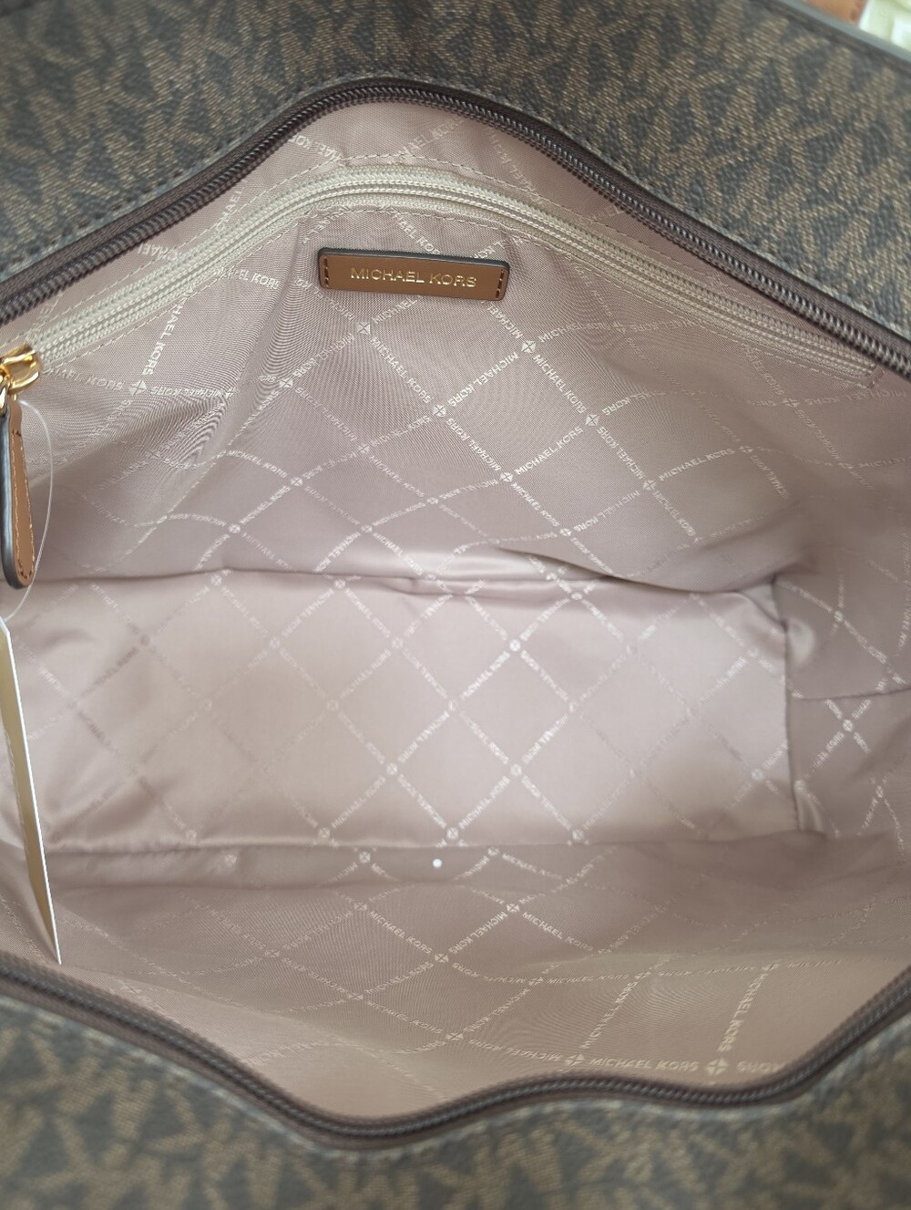 Michael Kors Arden Large Brown Tote - Picture 5 of 9